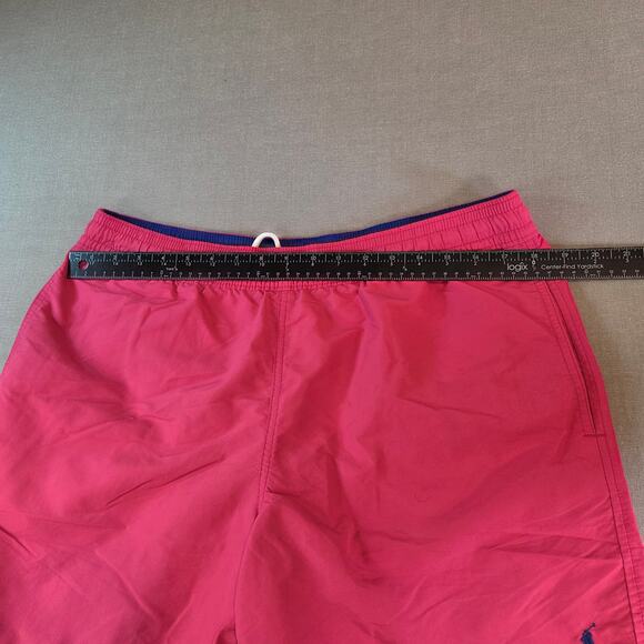Polo Ralph Lauren Pink Swim Trunks Men’s L Nylon Mesh Lining Taiwan - Picture 10 of 15